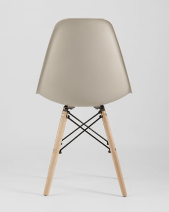 Стул Еамес Стйле ДСВ бежевый (разборный каркас) / Eames Style DSW_7