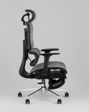 Кресло офисное TopChairs Nimbus серый_3