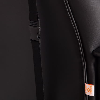 Кресло DRIVER (22) кож/зам/ткань, черный/красный, 36-6/TW-08_13