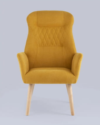 Кресло Парлор Желтый_7