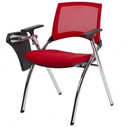 Комплект офисных кресел CHAIRMAN CH890 с пюпитром 2 шт Красный_1