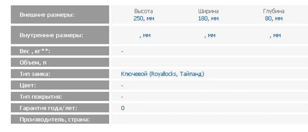 Шкафчик для ключей KB-20_1