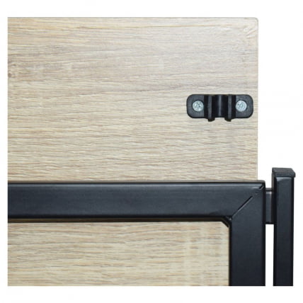 Стеллаж на металлокаркасе BRABIX LOFT SH-001 Дуб натуральный_8