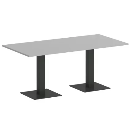 Стол прямоугольный HOME OFFICE VR.SP-5-180.2 Серый/Антрацит металл_0