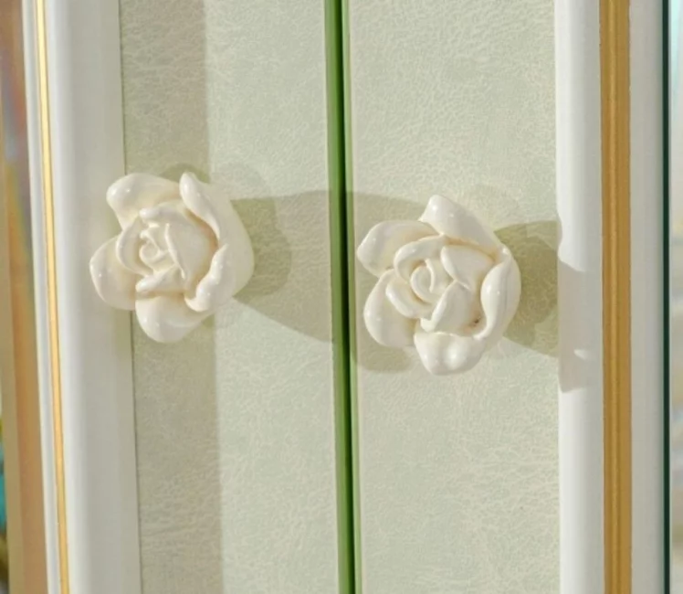 Комплект мебели для детской Луиза №2 Алебастр Шампань_4