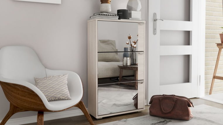 Тумба для обуви Тип 8 (1) Ясень Шимо_0