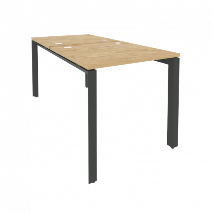 Рабочая станция на П-образном м/к ONIX O.MP-D.RS-2.0.8 Тиквуд Светлый/Антрацит_0