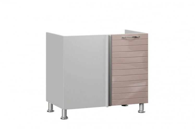 Тумба кухонная угловая 1000 Анастасия ЛД 021.063.000 Капучино_0