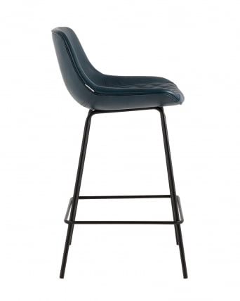 Стул полубарный Деймон (ПБ) экокожа Темно-синий_2
