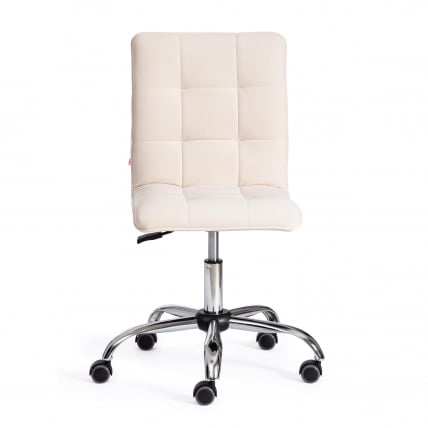 Кресло офисное ZERO СС флок , молочный, 4_4