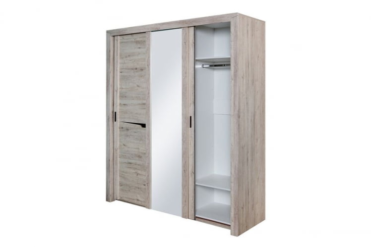 Шкаф с раздвижными дверями Соренто 16 Дуб бонифаций_5