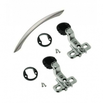 Комплект фурнитуры для стекла двери MMGT 42-F Черный_0