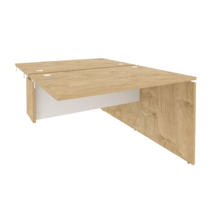 Стол-приставка двойной к опорным элементам ONIX O.D.SPR-2.8 Тиквуд Светлый/Белый_0