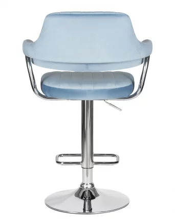 Стул барный DOBRIN CHARLY Пудрово-голубой велюр MJ9-74_4