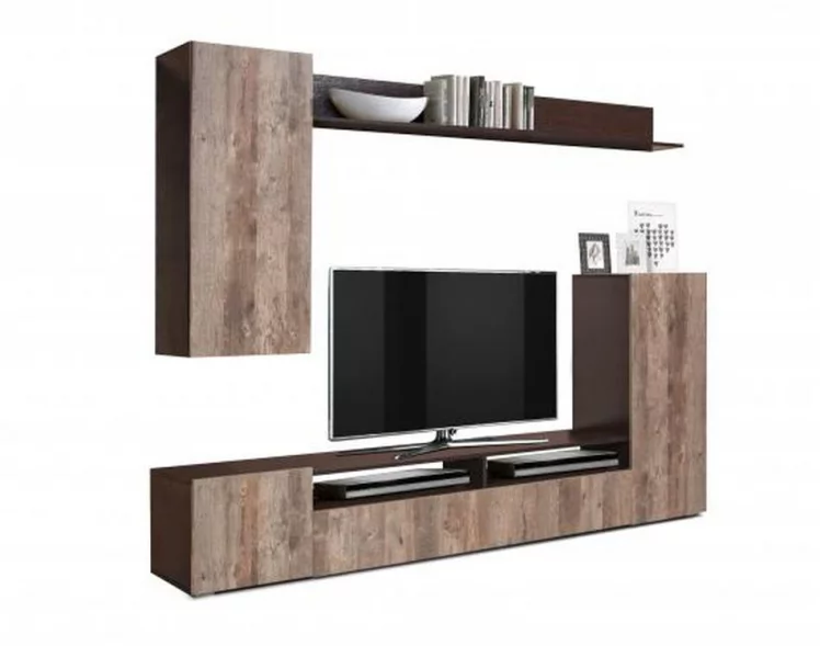 Шкаф многоцелевого назначения Прага-3 Венге Кейптаун_0