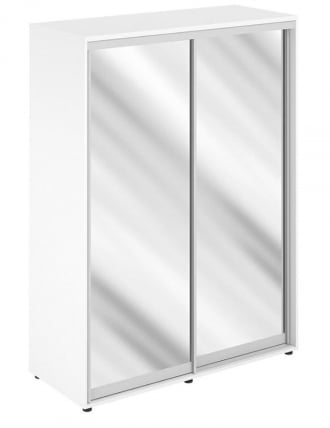 Шкаф-купе высокий с двумя зеркалами Sigma SG.715.WH.AL Белый_1
