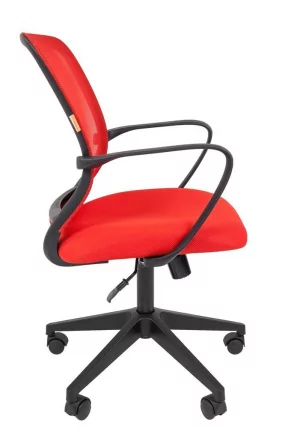 Кресло для оператора Chairman 698 black TW Красное_2