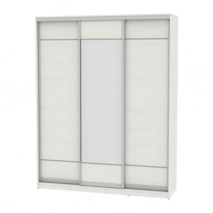 Шкаф-купе B-230х180х60-2(ВД-D7D8D7)_0