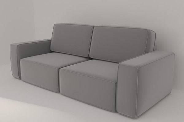 Диван прямой Сунндал (Berhouse) Цвет фасада: Кофе рогожка; Тип: Прямой; Материал фасада: Микророгожка_2