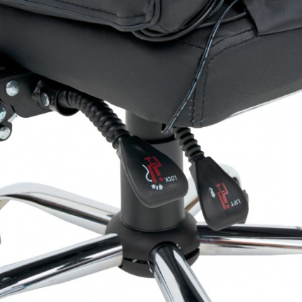 Кресло офисное CROMEX (КРОМЕКС) Lounge MS-007 экокожа черное_17