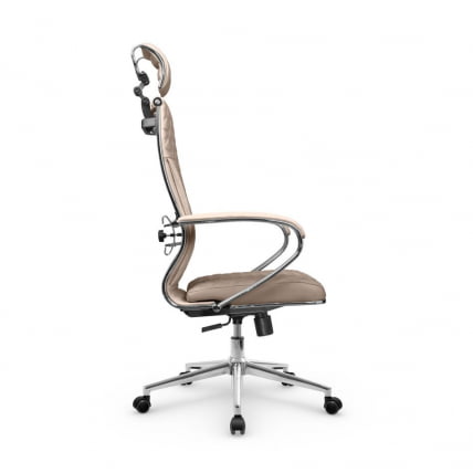 Кресло руководителя Metta L 2c 44C/K116 Infinity Easy Clean (MPES) Комплект 7 Темно-бежевое_2