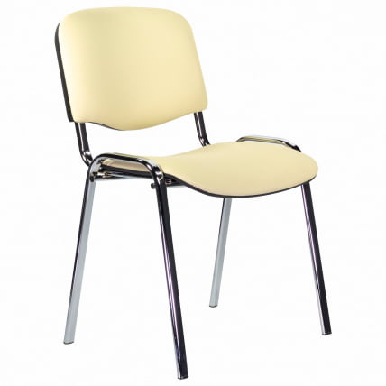 Стул STAFF Iso Lite CF-008, хром, кожзам бежевый (Z-21)_0