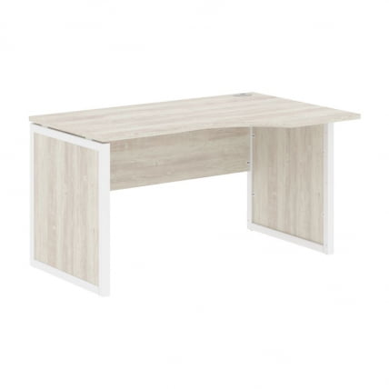 Стол письменный правый XTEN-QP XQPCET 149 R Сосна Эдмонт Белый_0