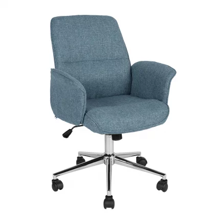 Стул офисный Simona Голубой_0