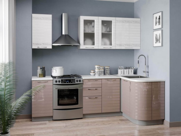 Цоколь для стола окончание ЛД 286.020.000 Серый_1