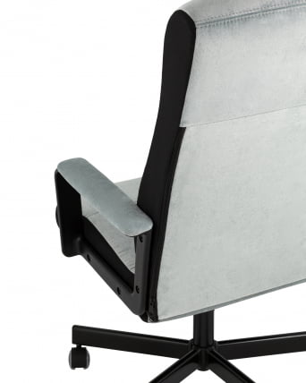 Кресло руководителя TopChairs ST-DOMINGO Серо-голубой_6