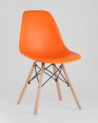 Стул Еамес ДСВ 4 шт. Оранжевый / Eames DSW_2