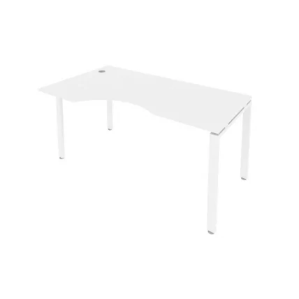 Стол письменный METAL SYSTEM Б.СА-1 Л Белый_0