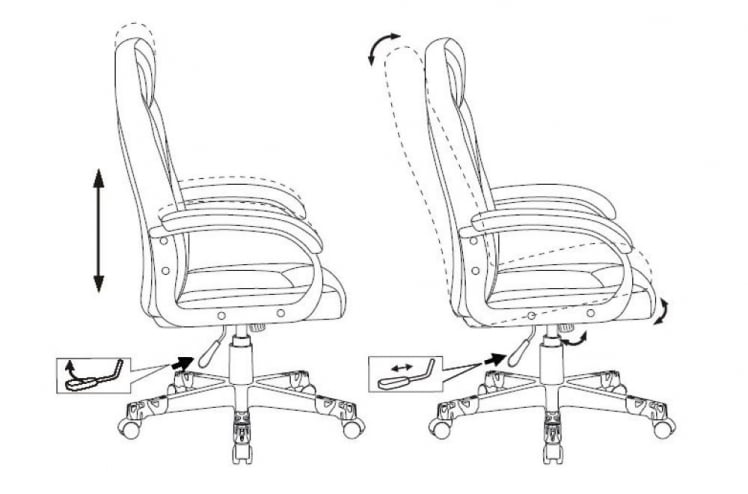 Геймерское кресло Zombie GAME 17 Черный-красный_5