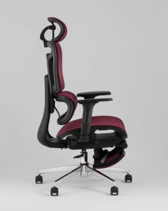 Кресло офисное TopChairs Nimbus бордовый_2