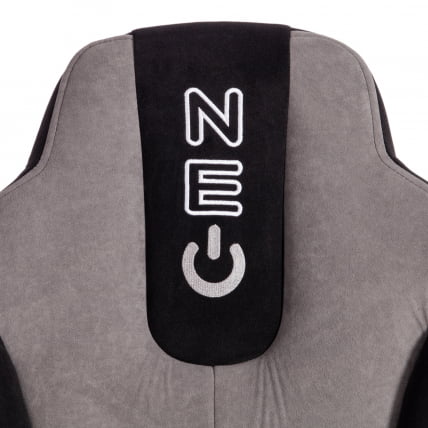 Кресло NEO 2 (22) флок Черный/серый 35/29_7