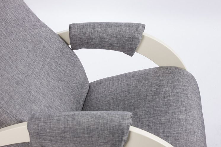 Кресло-качалка Модель 68 М (Сливочный/Verona Light Grey)_3