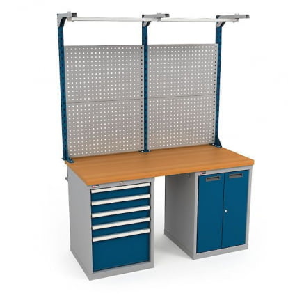 Верстак ВС-150-07Бук + Экран ВС-150-Э4_0