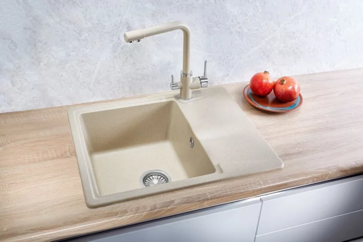 Кухонная мойка GRANULA 6201 Песок_1
