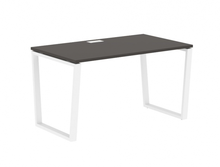 Стол письменный EDIS EVST 1380 Мокко Белый_0