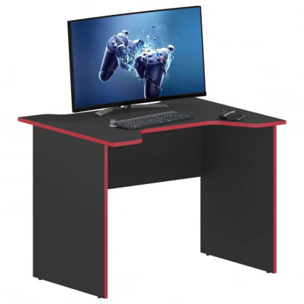 Игровой компьютерный стол SKILLL SKL 100CA антрацит/красный_2