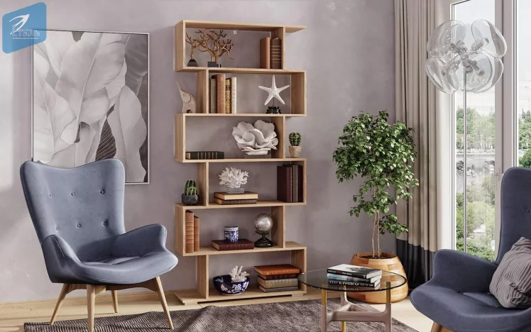 Стеллаж Лайт СЖ-001 Дуб сонома светлый_0