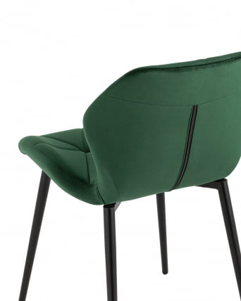 Стул обеденный Эдвин велюр Зеленый_6