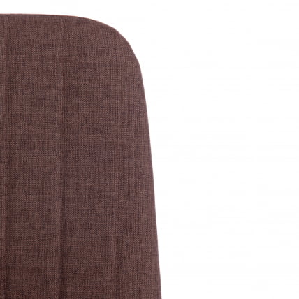 Стул ARC ткань/металл, 46 х 52 х 88 см, коричневый 01/черный_7