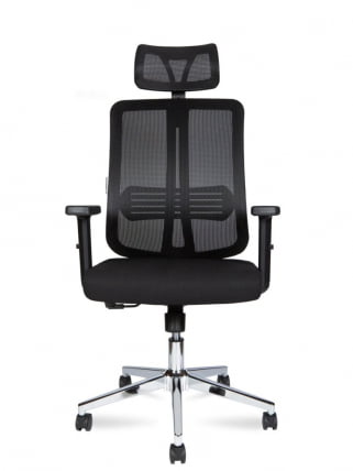 Кресло офисное TEMA СHROME 2D Черный_1
