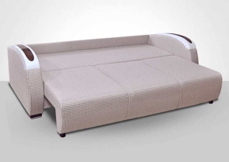 Диван-кровать Европа-2 майа 3 арена бежевая микровелюр W31-2_2