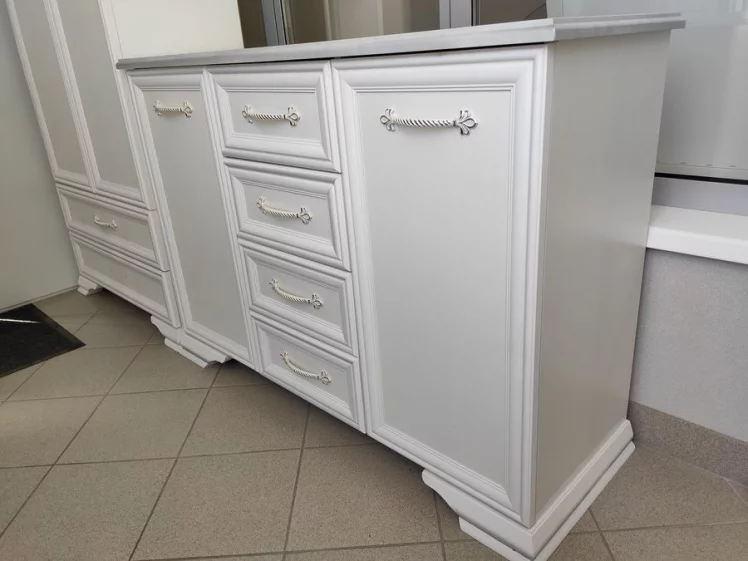 Комод Грация 1300 Белый_3