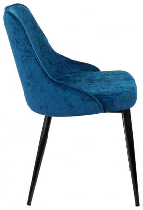Стул для кухни Бюрократ KF-5 Синий Velvet 29_2