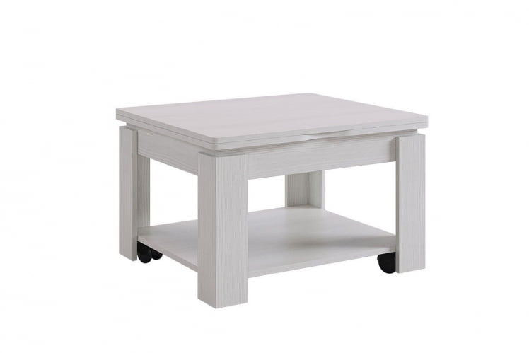 Стол-трансформер Адам 1 CZ-015 белый рамух/белый рамух_0