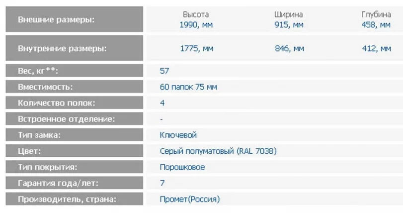Стальной шкаф Шкаф NM.1991_1