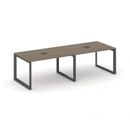 Стол переговорный Стайл Проджект СН-59О.СПРГ-011 Вяз Благородный/Металл Антрацит 1960*980*750 / SN-59O.SPRG-011_0
